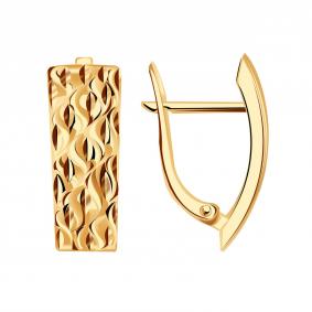 Золотые серьги МАГНАТ МА 011746 МА 011746 фото